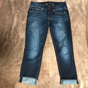 American Eagle cropped jeans size 2 regular